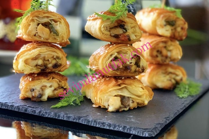 Beşamel Soslu Tavuklu Börek Beşamel Soslu Tavuklu Börek