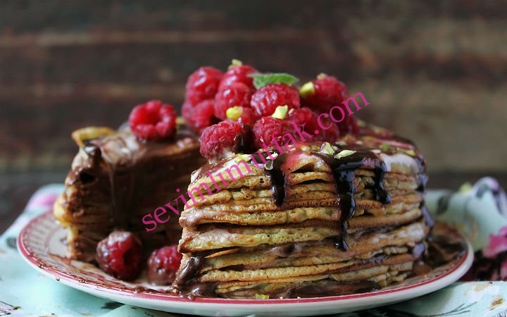 Çikolatalı Krep Pasta Çikolatalı Krep Pasta