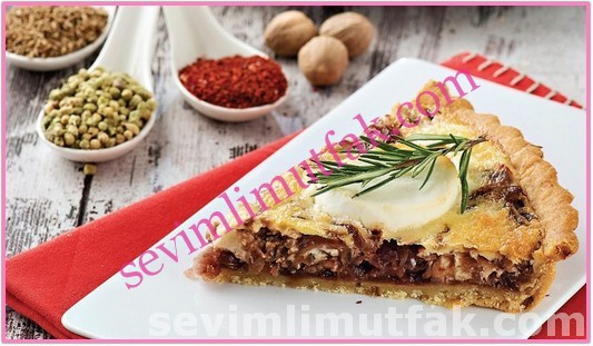 Baharatlı, Kırmızı Soğanlı Tart Nasıl Yapılır? Baharatlı, Kırmızı Soğanlı Tart Nasıl Yapılır?