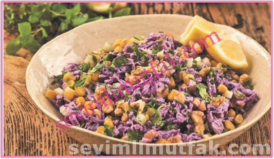 Sotelenmiş Mor Lahana Salatası Nasıl Yapılır? Sotelenmiş Mor Lahana Salatası Nasıl Yapılır?