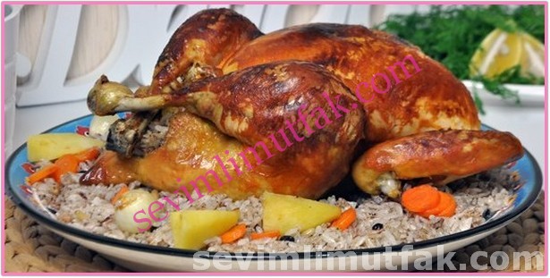 İç Pilavlı Tavuk Dolma Nasıl Yapılır? İç Pilavlı Tavuk Dolma Nasıl Yapılır?