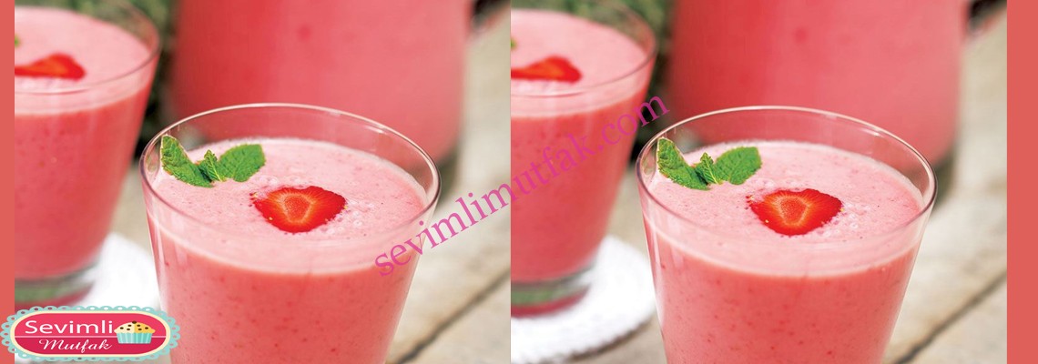 Yaz İçeceği Çilek Suyu Tarifi Yaz İçeceği Çilek Suyu Tarifi